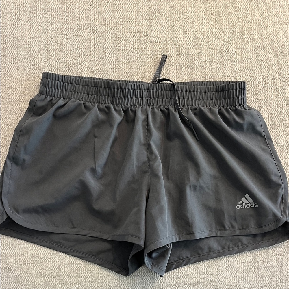 adidas Women's Dark Gray Athletic Shorts